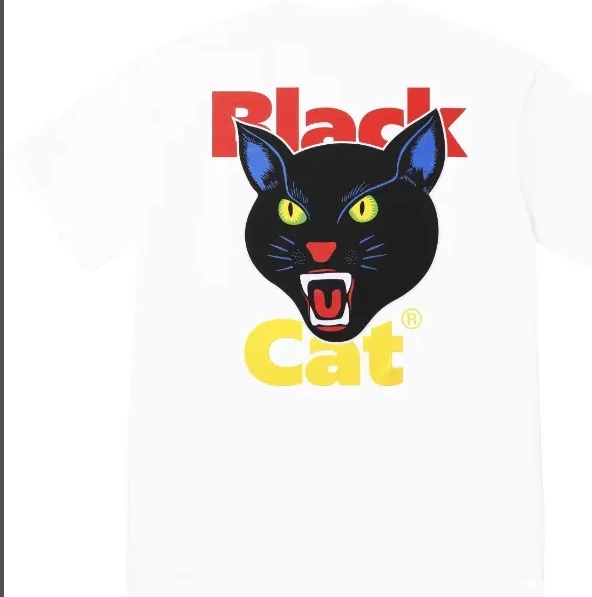 TEE S BLACK Black L XL Black CAT 24 White and M Cat 0530